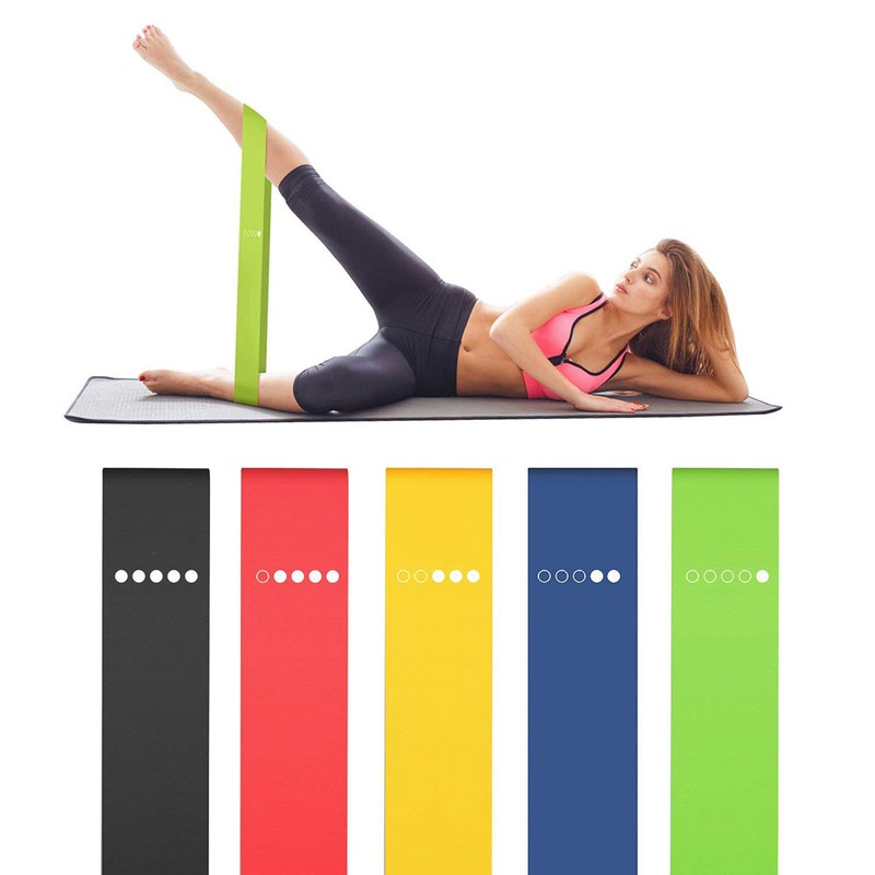 Fitness Resistance Bands Yoga Stretch Pull Up Assist Rubber Exercise