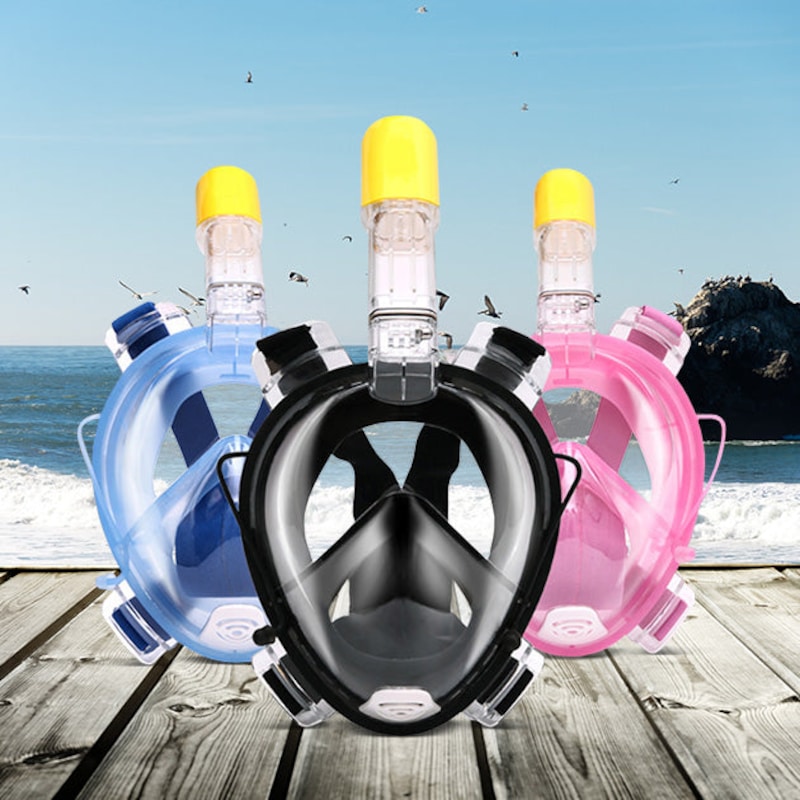 Buy Full Face Snorkeling Mask - MyDeal