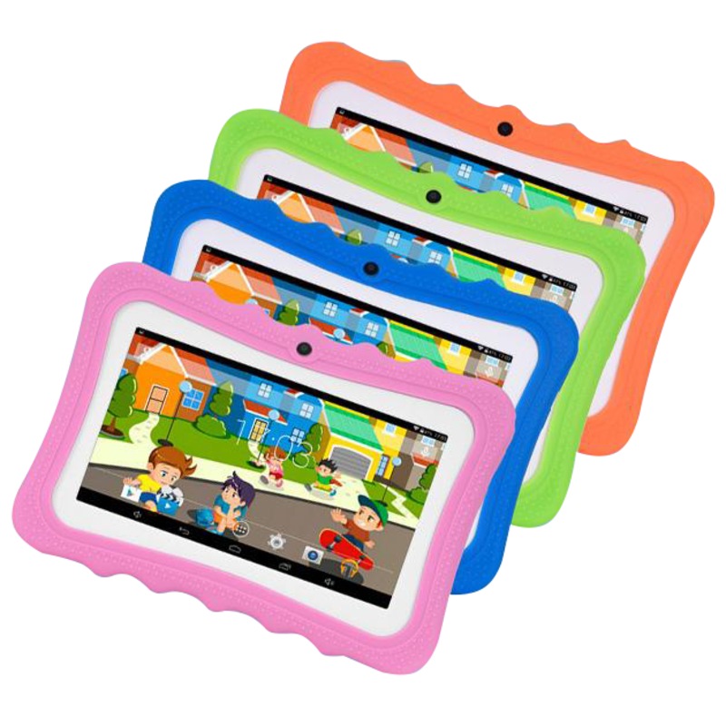 kids 7 inch android tablet with protective case