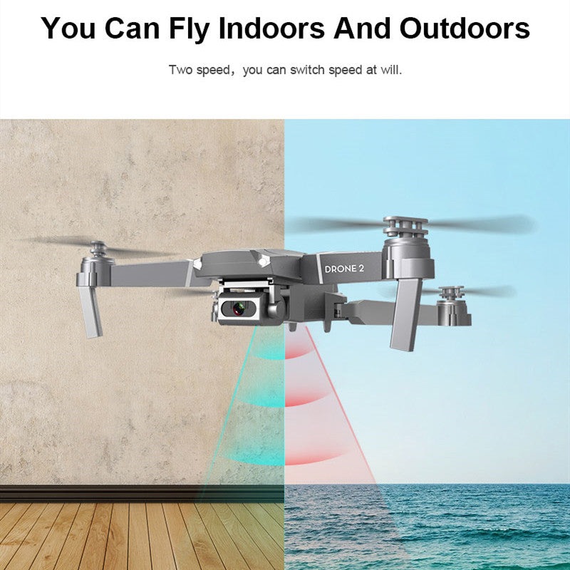 e68 hd wide angle 4k wifi drone