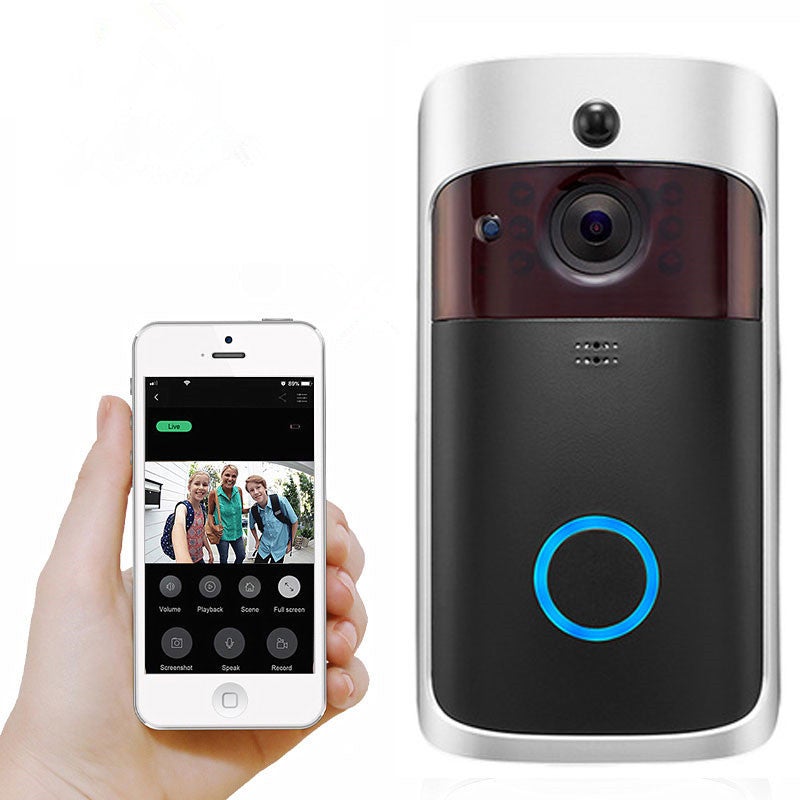 HD Smart WiFi Security Video Doorbell (Battery