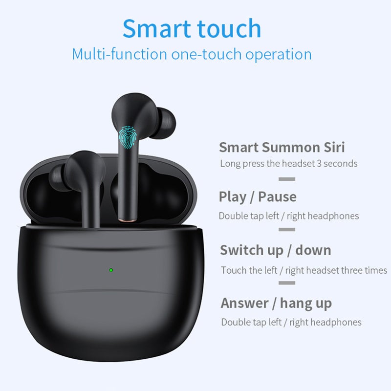 Buy TWS J3 Pro Bluetooth 5.2 True Wireless Earbuds with Charging