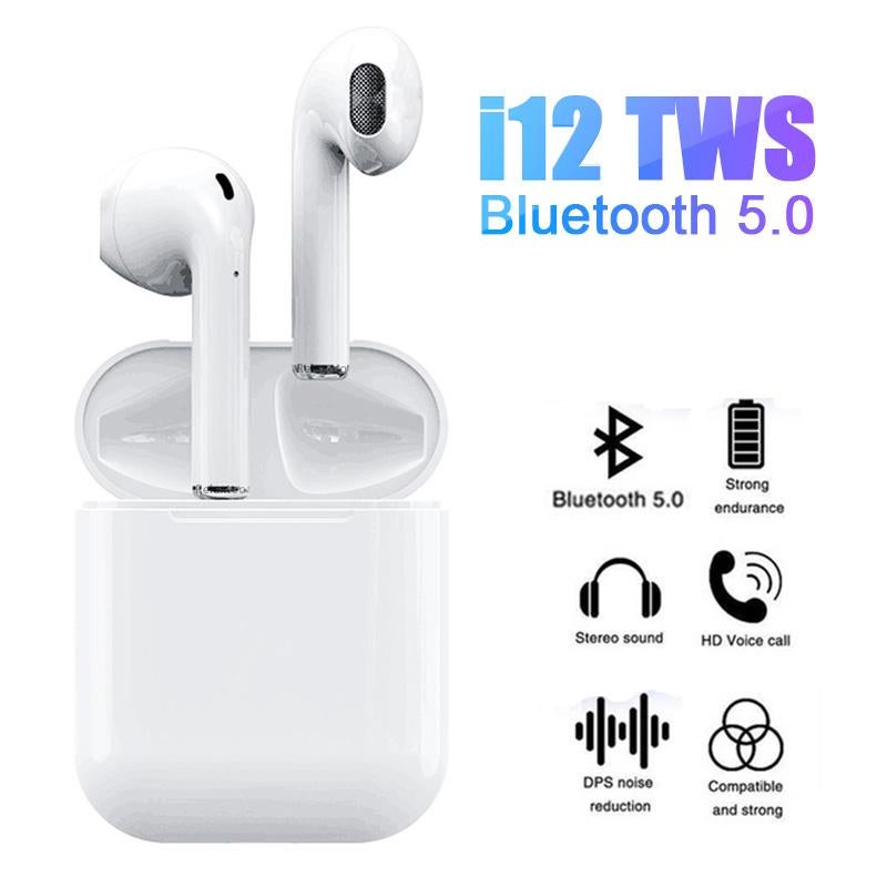 earbuds bluetooth v5 i12 tws wireless touch