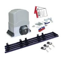 RANDY & TRAVIS MACHINERY 1800KG Automatic Sliding Gate Opener with 4m Rail