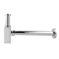 AQUAPERLA Basin Bottle Trap - 45mm Drain Hole - Chrome