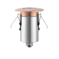 CLA LIGHTING DECK LED Recessed Deck Light - 12V - Polished Copper - 3000K