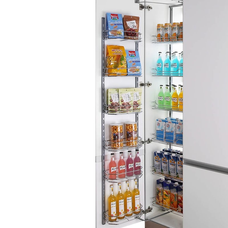 Buy Elite Larder Open Out Tandem Pantry - 450mm Cabinet - 1650mm-1950mm ...