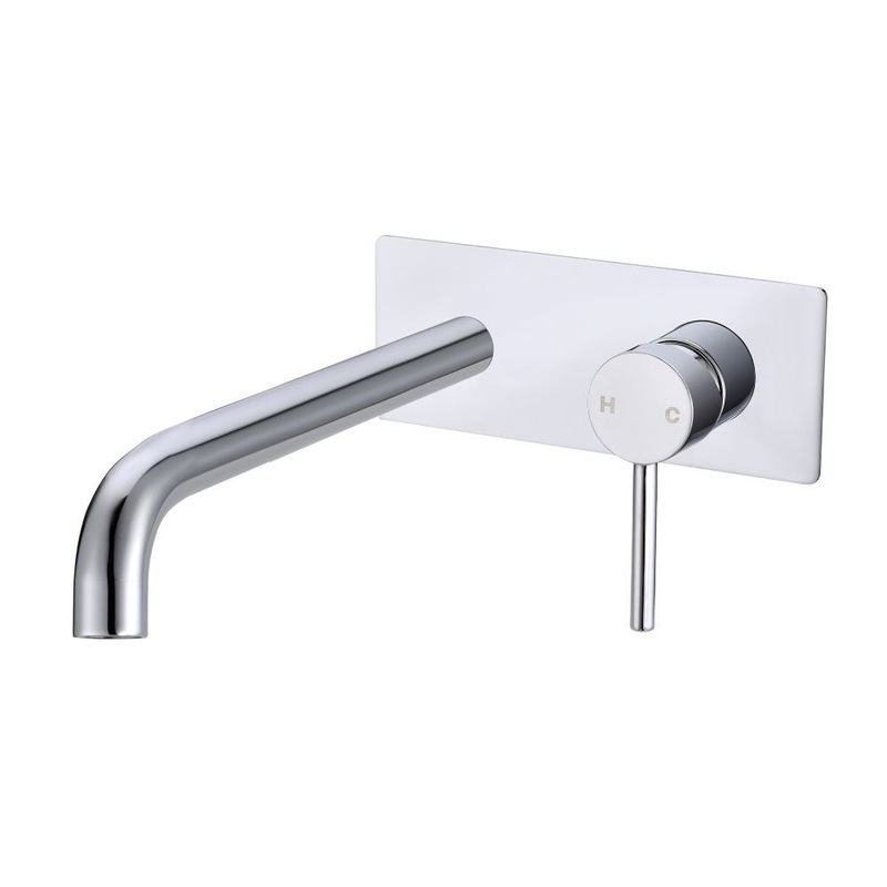 Buy NORICO Pentro Bathtub/Basin Wall Mixer With Round Spout - Chrome ...