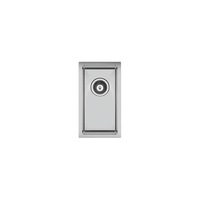 AGUZZO Stainless Steel Kitchen and Laundry Sink - 250mm Half Bowl - Top/Under Mount