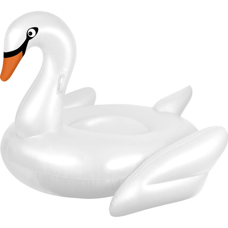 Giant Inflatable Pool Swan Air Float in Pearl White | Buy ...