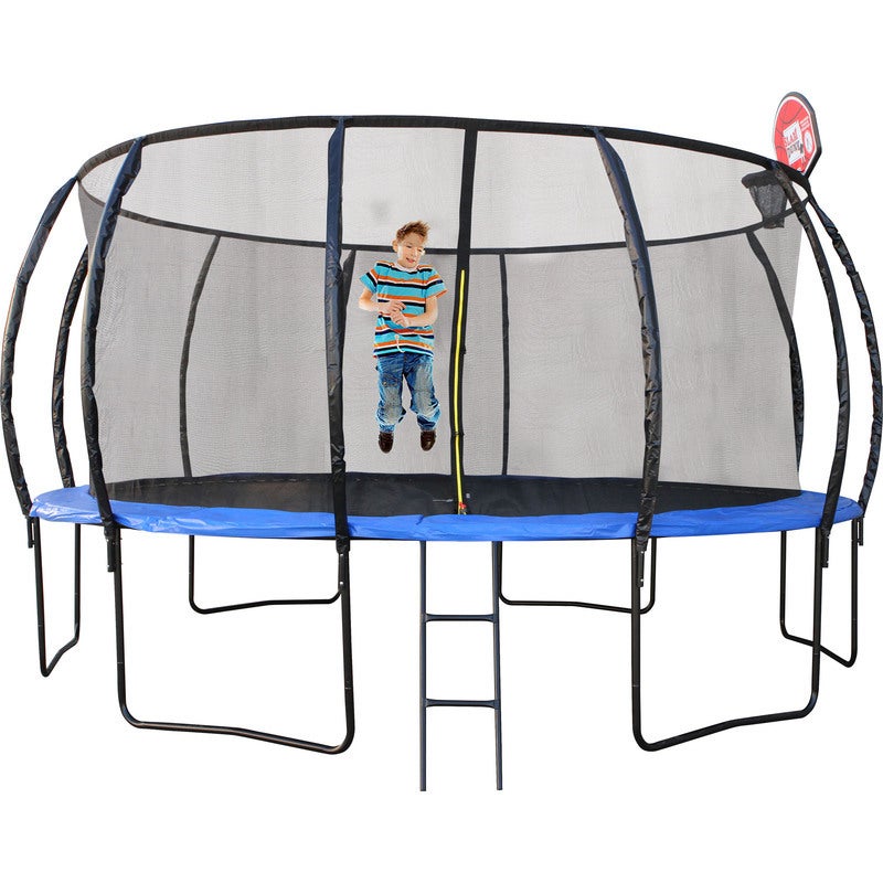 14ft Trampoline With Basketball Hoop PERTH PICK UP