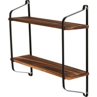 Blake 2 Tier Industrial Shelving 60 X 51 X 16cm
