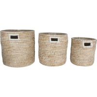 Elliot Kans Grass Baskets Set of 3