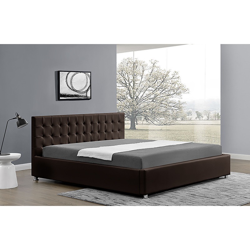 Buy King Size Gas Lift Storage Bed Matt Brown MyDeal