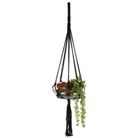 Madilo Macrame Hanging Glass Vase
