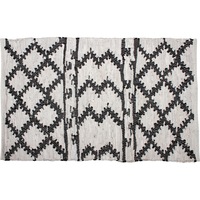 Moatsu Cotton & Leather Hand Knit Rug