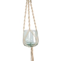 Plant Pot Hanger w/ Glass vase