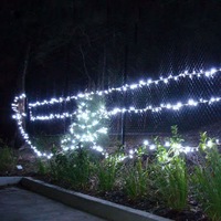 24m 200 LED Christmas Fairy Light Clear String White