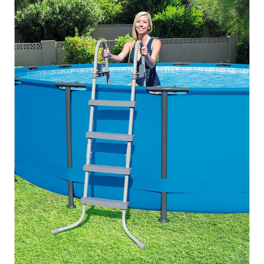 15ft Bestway Steel Pro Max Above Ground Swimming Pool 457cmx122cm 56439