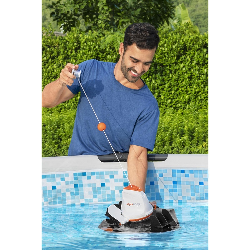 Buy Bestway Rechargeable Electric AquaRover Robotic Pool Cleaner Creepy