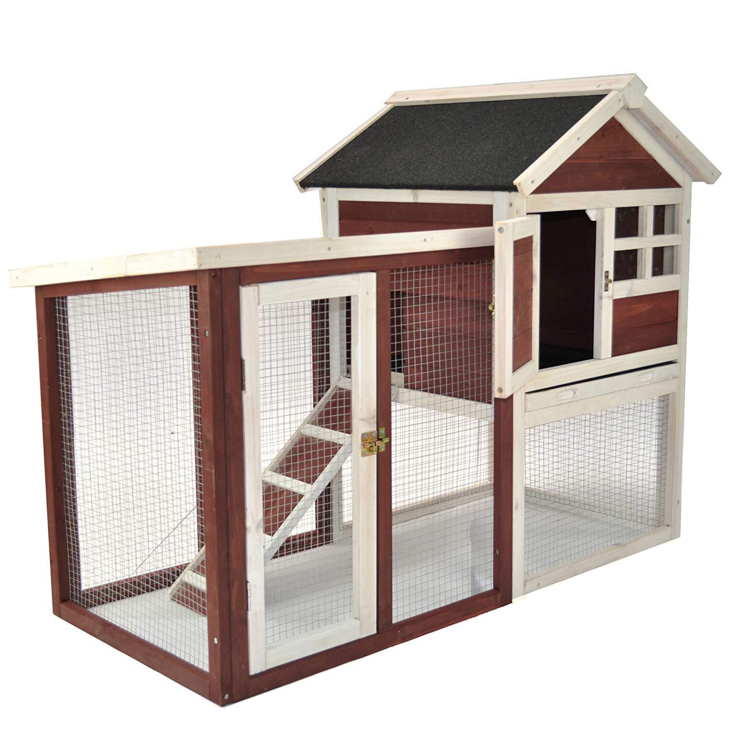 Flyline The Stilt House Rabbit Hutch Cage