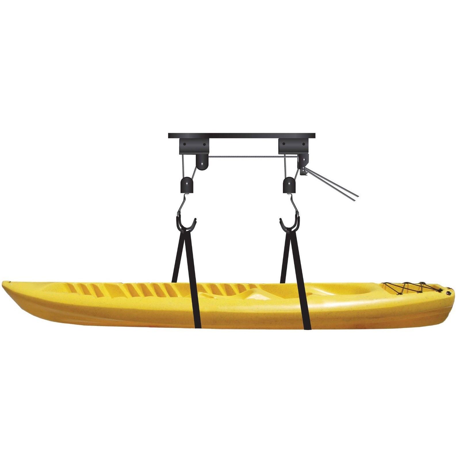 Garage Ceiling Mount Kayak Bicycle Canoe Hoist Lift Hanger