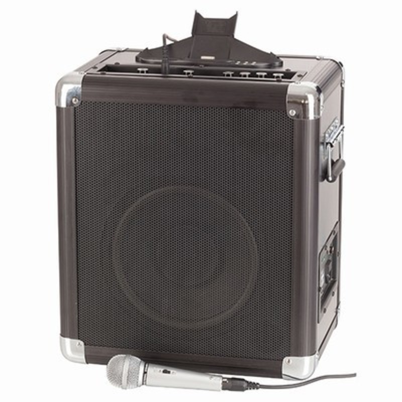 Buy 10" Portable Amplifier Speaker PA System with iPad iPhone Dock MyDeal
