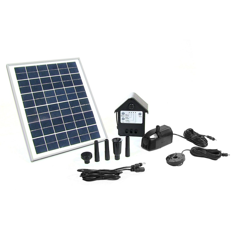 Buy 10W 800LPH Solar Pump for Water Fountain MyDeal