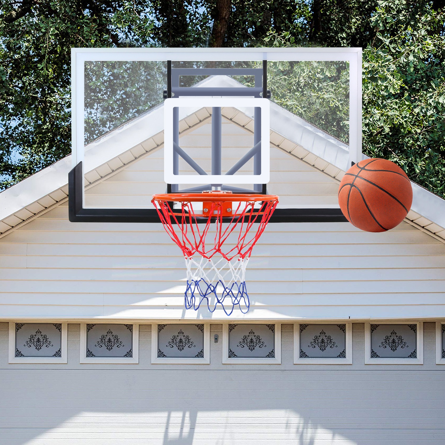 WallMount Basketball Backboard Height Adjustable 136x81cm Buy