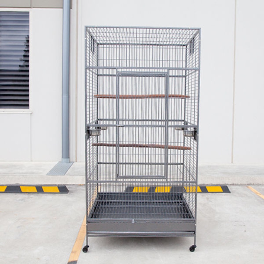 XXL Large Bird Flight Cage Parrot Aviary 205x102x102cm
