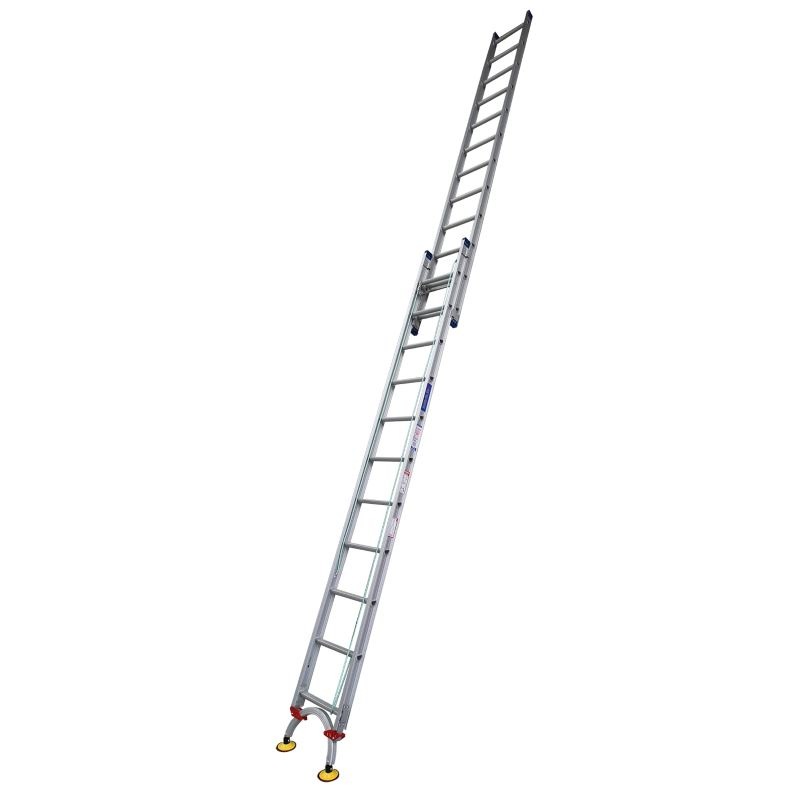 Indalex Aluminium Extension Ladder w Level Arc 9.9m Buy Extension