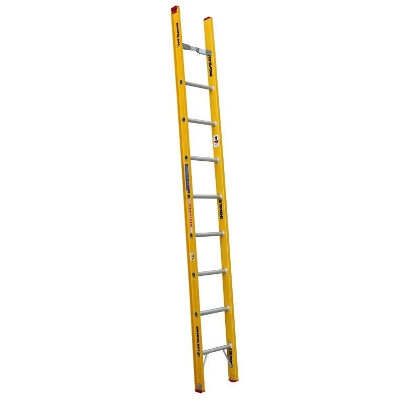 Indalex 9 Step Single Fibreglass Ladder 3m 9.3kg