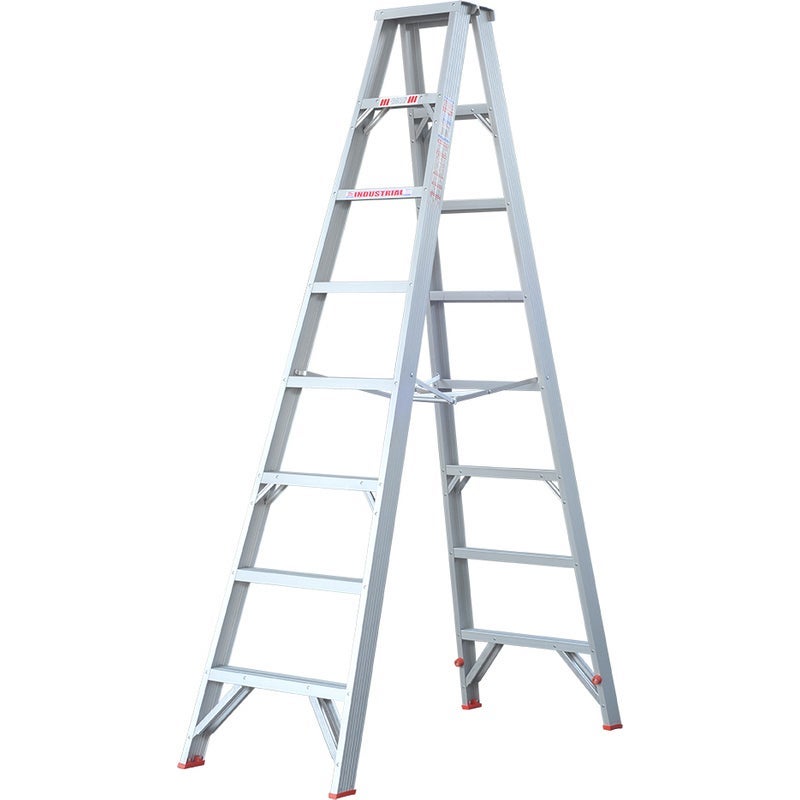 Indalex Double Sided Aluminium 8 Step Ladder 2.4m