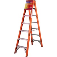 Indalex Double Sided Fibreglass 7 Step Ladder 2.1m