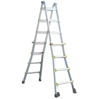 Indalex Industrial Aluminium Telescopic Ladder 15ft