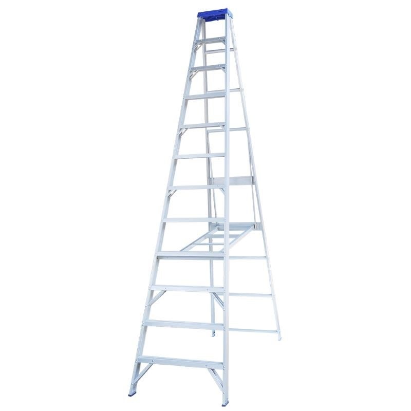 Indalex Single Sided Aluminium 12 Step Ladder 3.7m