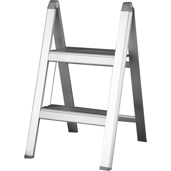 Indalex Slimline Aluminium 2 Step Ladder 0.52m