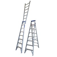 Indalex Dual Purpose Aluminium Ladder 8ft