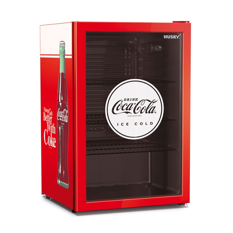 husky 110l coca cola glass door bar fridge buy bar fridges 5060055579666