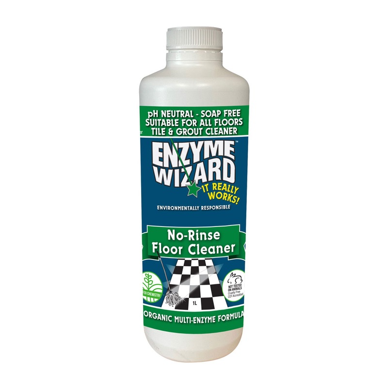 Buy Enzyme Wizard No Rinse Floor Cleaner 1L (EWFC1L2) MyDeal