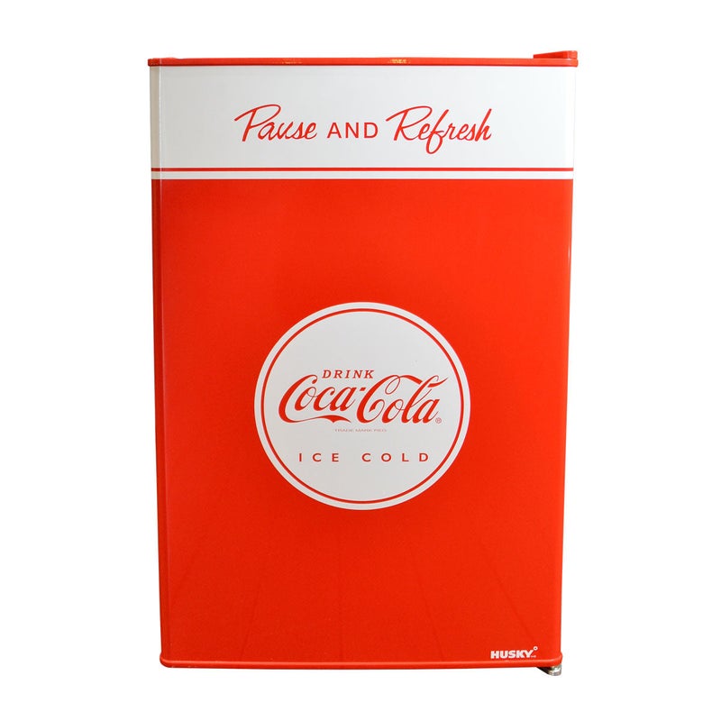 Buy Husky 130L Solid Door Coca-Cola Branded Bar Fridge (CKK130-167-AU-HU.1)  - MyDeal