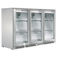 Husky 307L Triple Door Alfresco Drinks Chiller With Anti-Condensation Doors In S/Steel (ALF-C3-840)