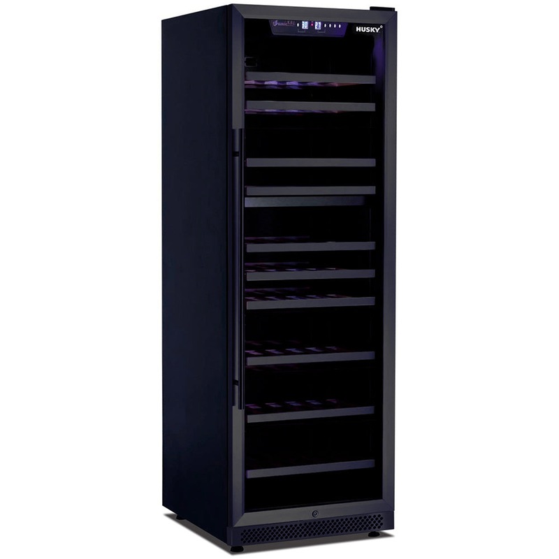 Buy Husky Vino Pro Riserva 450L Dual Zone Freestanding Wine Fridge in