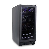 Husky Riserva 80L Single Zone Wine Fridge in Matt Black (HUSWS33SMBZY)