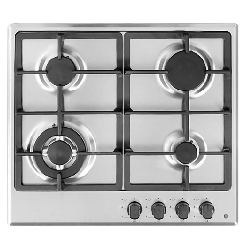 Buy Tisira 60cm 4 Burner Stainless Steel Gas Cooktop With Wok Burner