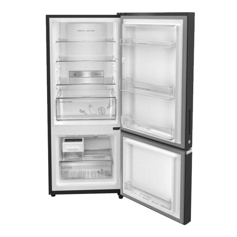 Buy Whirlpool 290L Bottom Mount Fridge/Freezer in Stainless Steel