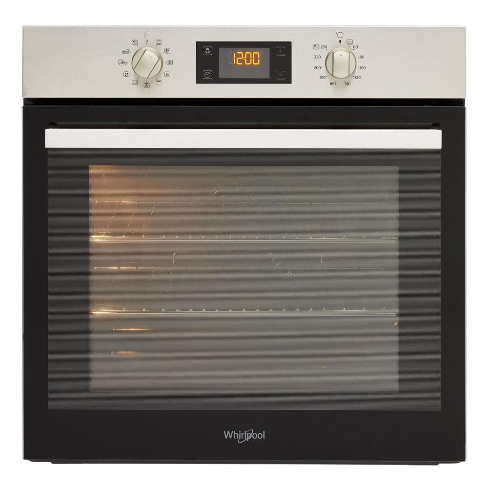 Whirlpool 60cm 71L 10 Function Pyrolytic Clean Built-In Oven  (AKP3840PIXAUS) - MyDeal