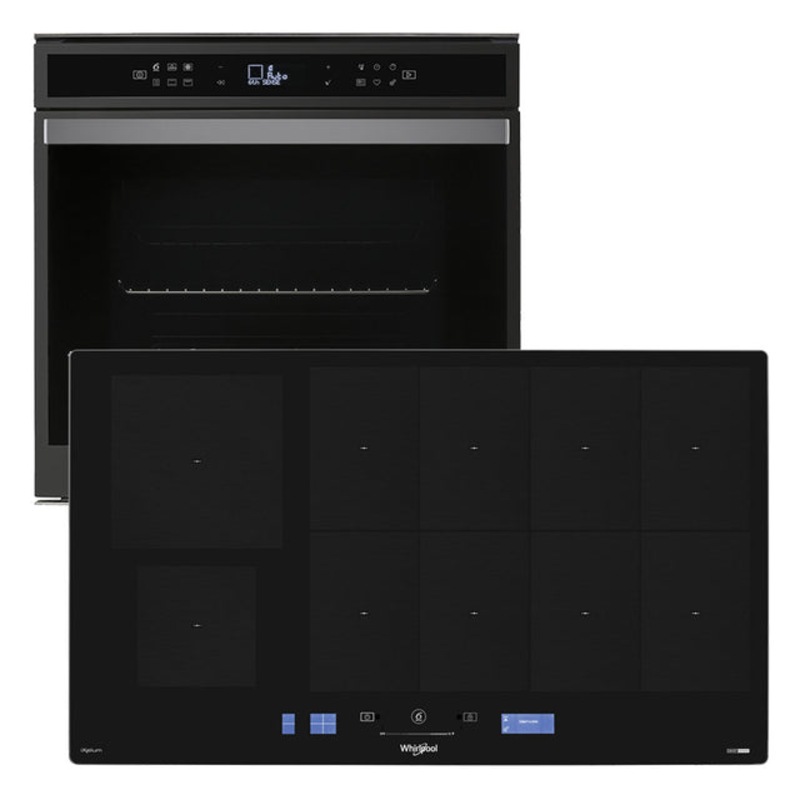 Buy Whirlpool 60cm BuiltIn Oven in Black S/Steel & 90cm Induction
