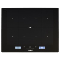 Whirlpool 65cm 8 Zone Full-Flexi Induction Cooktop Hob With Assisted Display (SMP658CNEIXL)