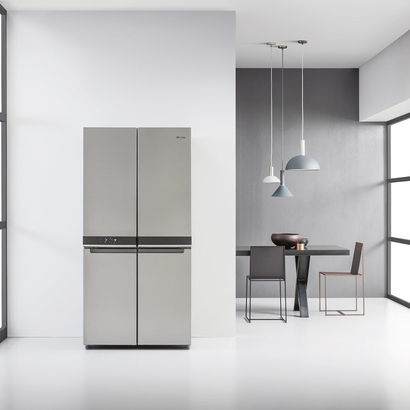 Buy Whirlpool 595L French Door Fridge & Freezer In Stainless Steel (WQ70900SXX) MyDeal